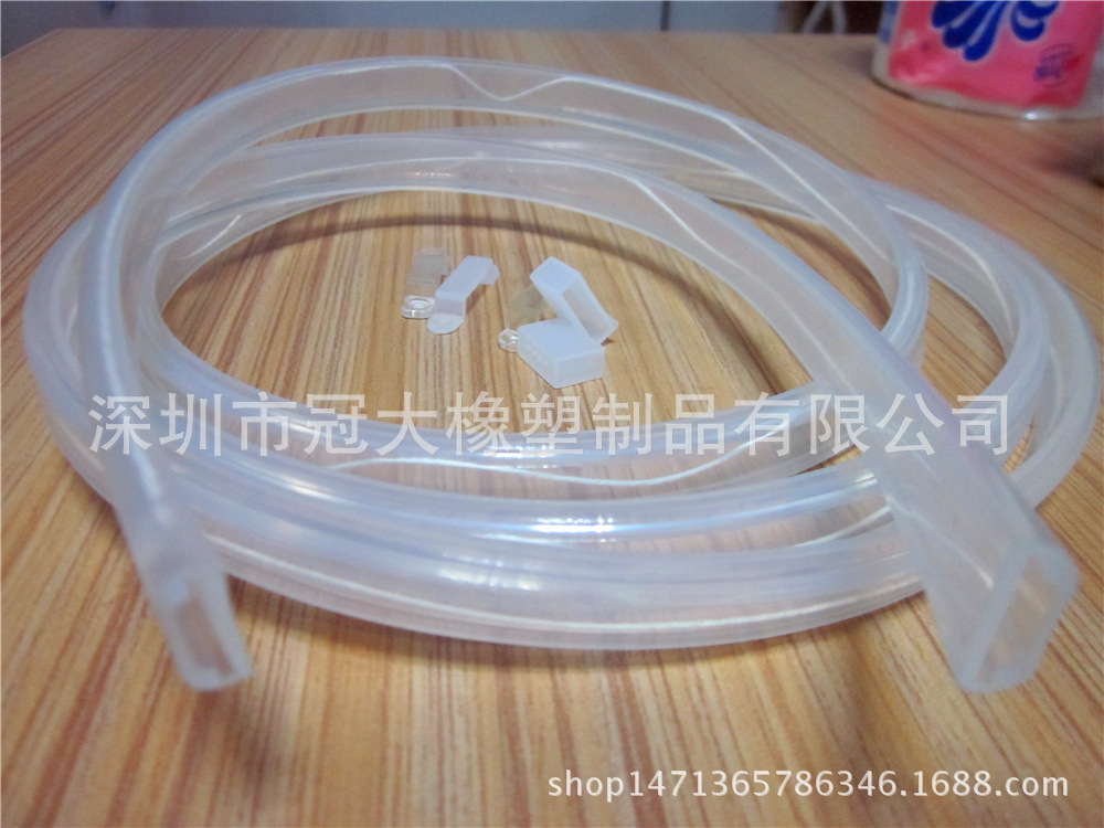 LED防水灯带套管10mm灯条5050硅胶硅橡胶耐高温软管