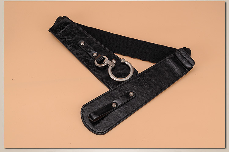 Dames riem breed elastisch veelzijdig tailleband modieus_voghion.com