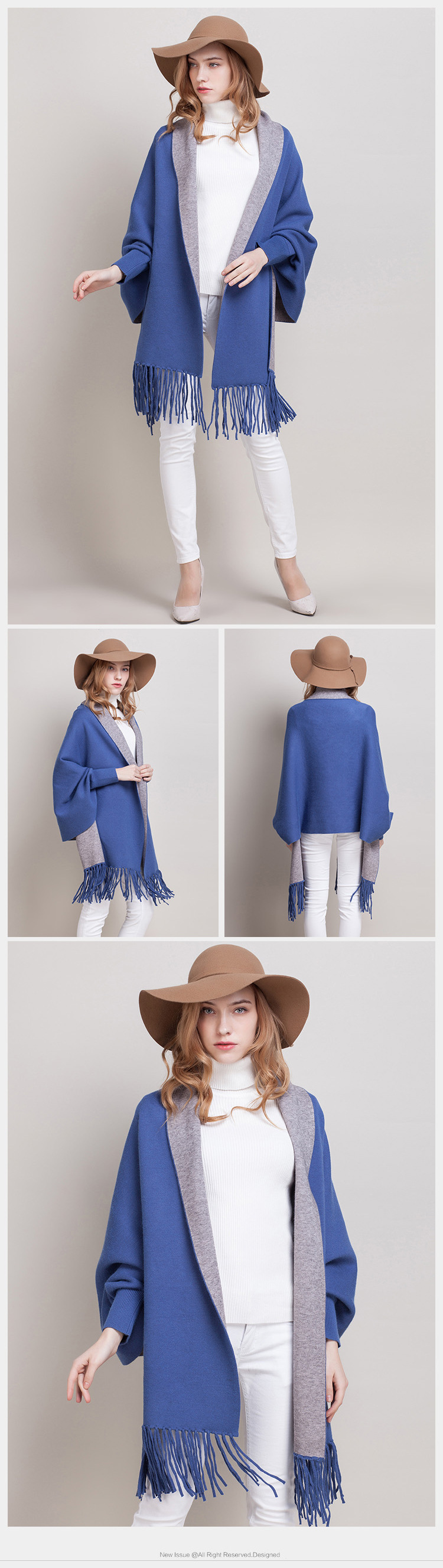 Blouson femme en Cachemire - Ref 3321401 Image 44