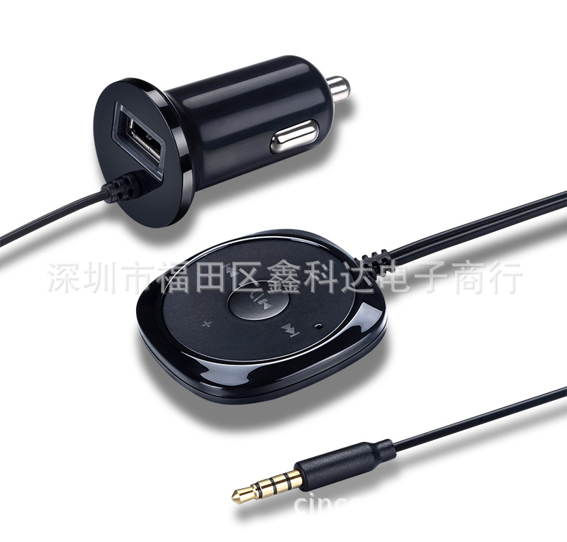 Bc20 Car Bluetooth Hands-Free Mp3 Player Audio Receiver USB Charger Bluetooth Audio Receiver