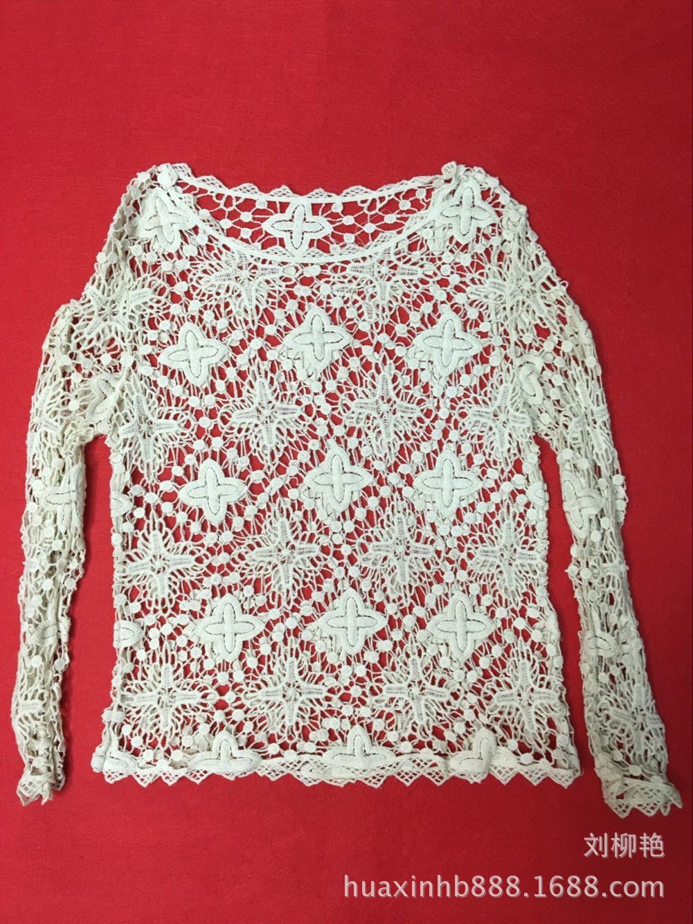 棉线刺绣背心 日韩热销爆款马甲 棉线刺绣马甲 厂家直销 蕾丝花边