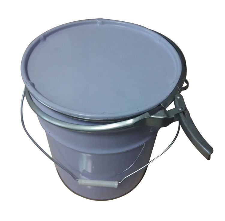 厂家批发 花篮桶马口铁罐 铁皮罐油漆罐包装 带抱箍插销 10L 20L