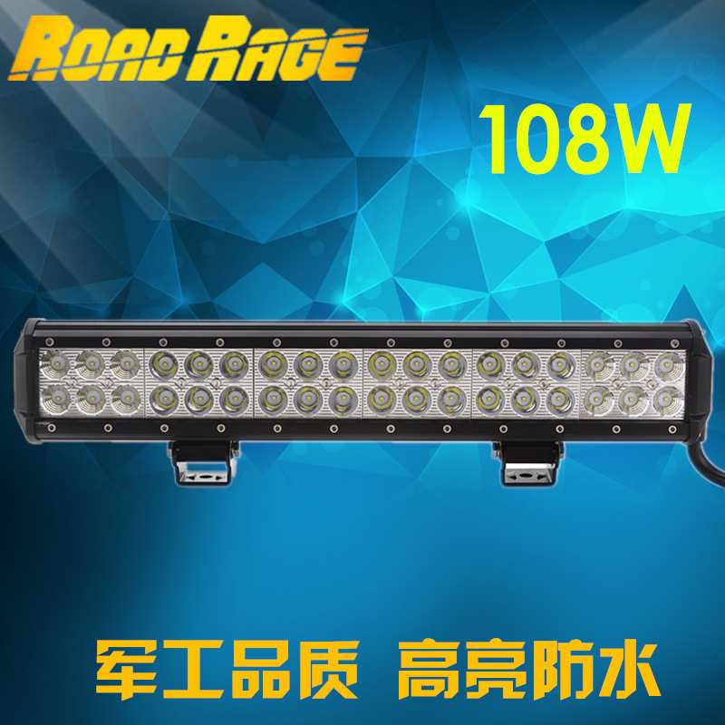 wholesale 108W LED Dome light off-road vehicles led Strip Work Lights Engineering vehicles Spotlight