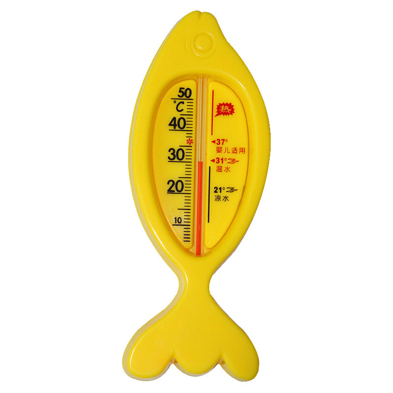 厂家直销 测水温计婴儿宝宝沐浴室温度计新生儿洗澡两用 小鱼