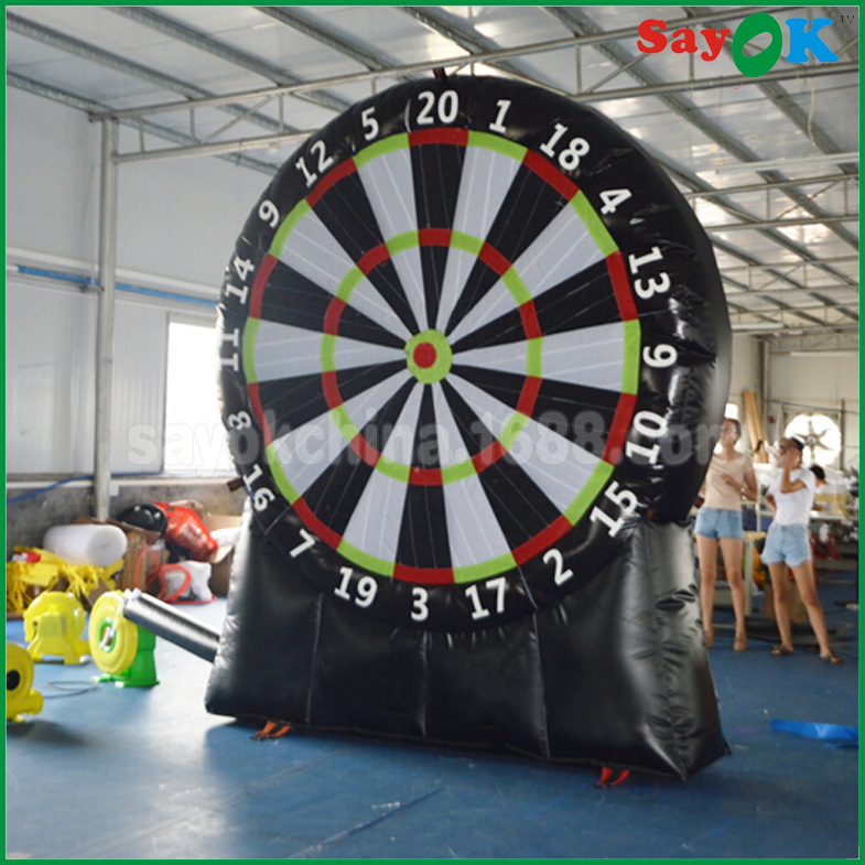 户外团队游戏儿童充气足球射击板目标运动箭板标靶户外拓展充气式