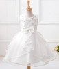 Young girl dress in the summer of a big girl dress dress and dress children wedding dress princess dress