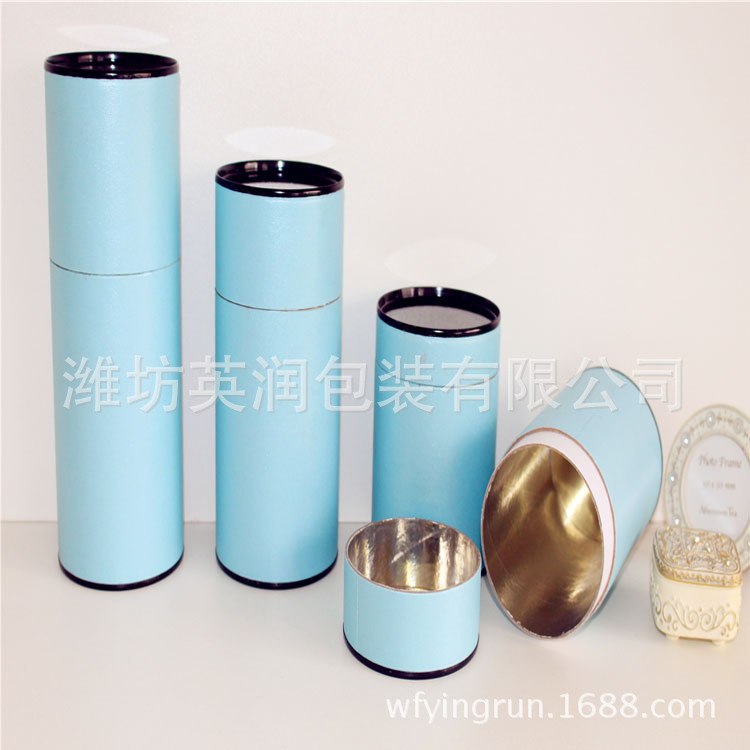 厂家批发 纸芯纸筒  多种规格颜色可选 纸罐环保环保罐