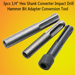 Hammer drill adapter conversion shank SDS hex converter hammer drill impact drill chuck adapter tool