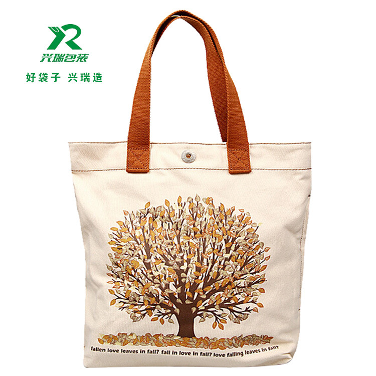 帆布袋厂家直销手提帆布袋新款束口帆布拉绳袋帆布饭盒袋保温布袋