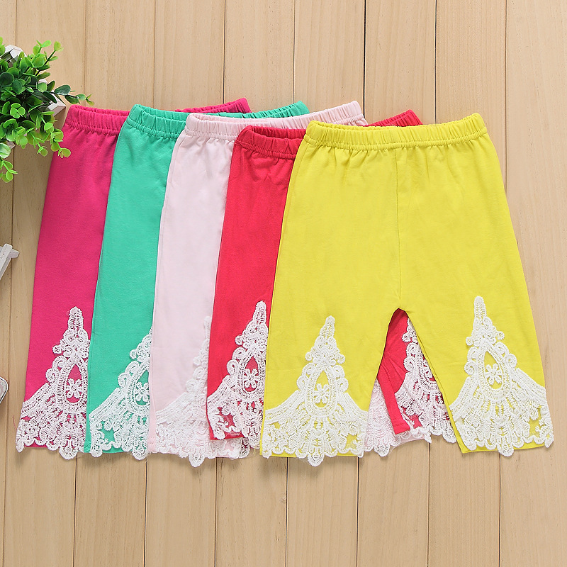 Pantalon fille en Toile de coton - Ref 2063897 Image 10