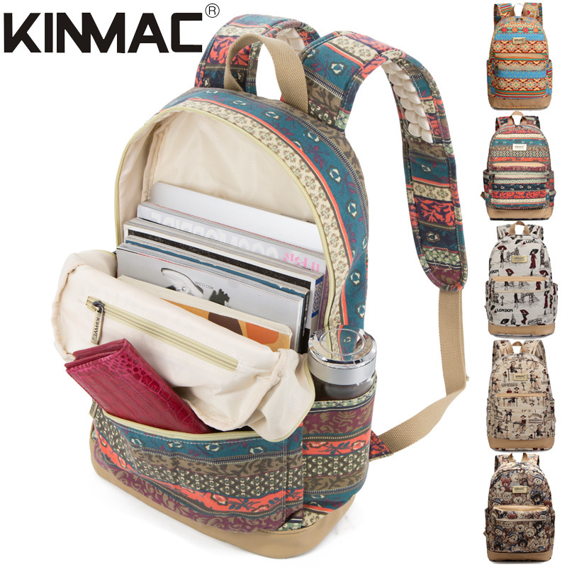 KINMAC backpack men's backpack Korean style trendy women's schoolbag business casual computer bag travel KINMAC backpack men's backpack Korean style trendy women's schoolbag business casual computer bag travel