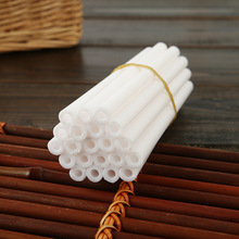 現貨直銷白色硬管pp塑料管聚丙乙烯工藝配件玩具配件管白色塑料管