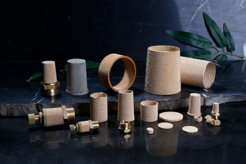 供应微型消声器 噪音控制气动铜过滤器  噪音控制微型消声器