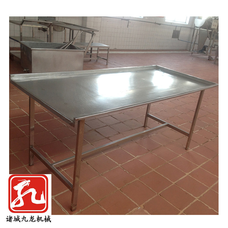 工厂定制厨房不锈钢双层工作台平板拆装式商用操作台配菜切肉台