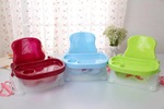 Детский портативный стульчик для кормления, детское универсальное пластиковое кресло для кормления для еды