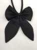 Uniform for elementary school students, bow tie, children's black red set suitable for men and women with bow