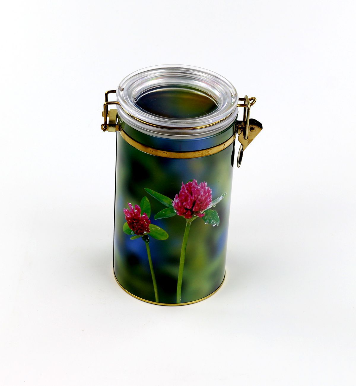 铁盒茶叶罐食品 带锁 密封 有扣 包装铁盒收纳礼品盒