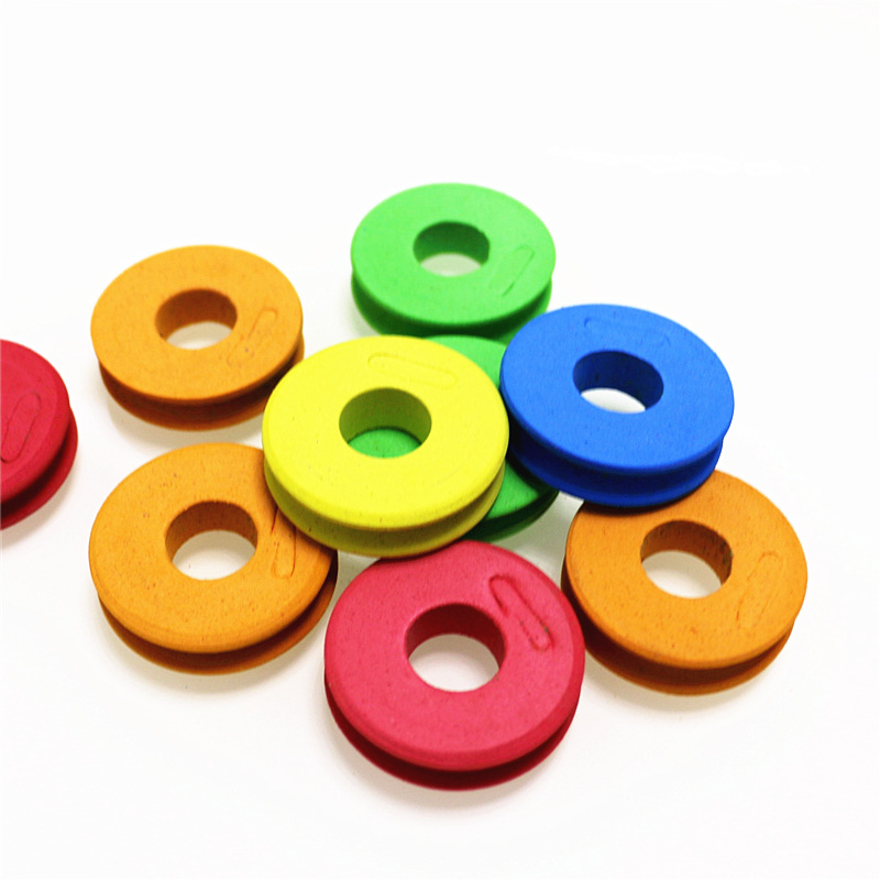 Jinhong accesorios de artes de pesca de grano de madera línea principal bobina carrete de pesca bobina principal color línea principal eje artes de pesca al por mayor