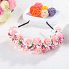 Children's hair accessory for bride, multicoloured headband, wholesale, for bridesmaid