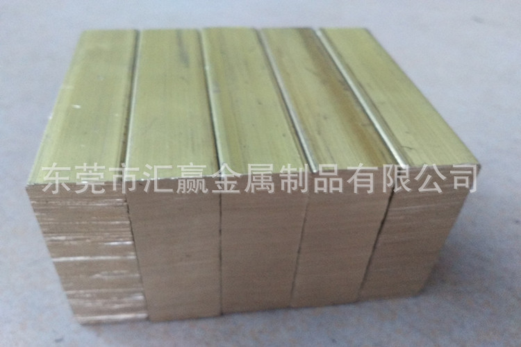 H59黄铜排 黄铜扁排 黄铜扁条 厚度3mm 4mm 5mm 6mm 8mm 10mm