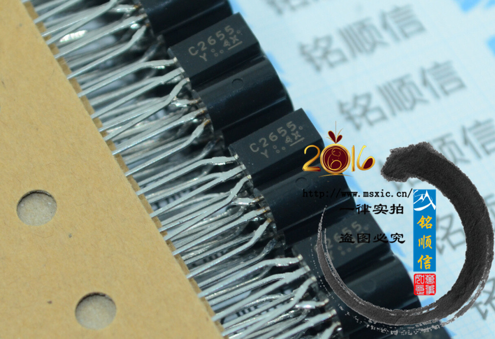 C2655 2SC2655-Y 全新电源板常用三极管 TO-92L 封装