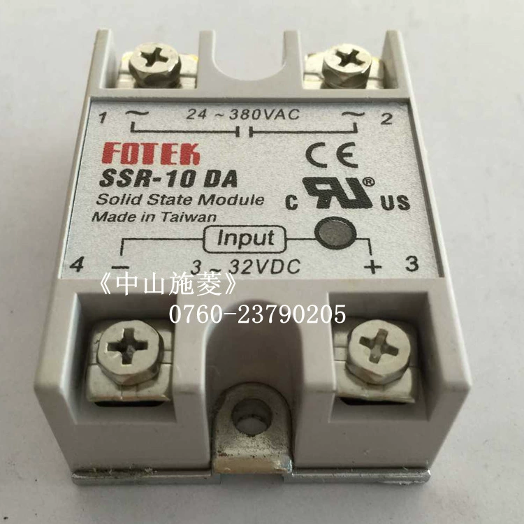 FOTEK/Yangming single-phase solid state relay SSR-10DA new relay Zhongshan Shiling agent