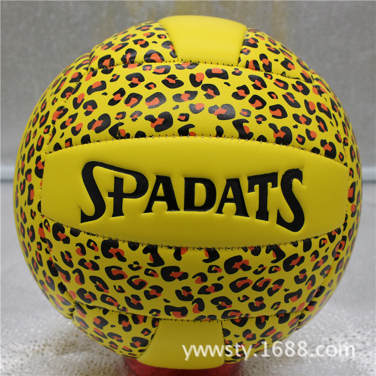 quality goods 5 volleyball Leopard volleyball High foam Middle school entrance examination major standard match Soft Volleyball Large concessions