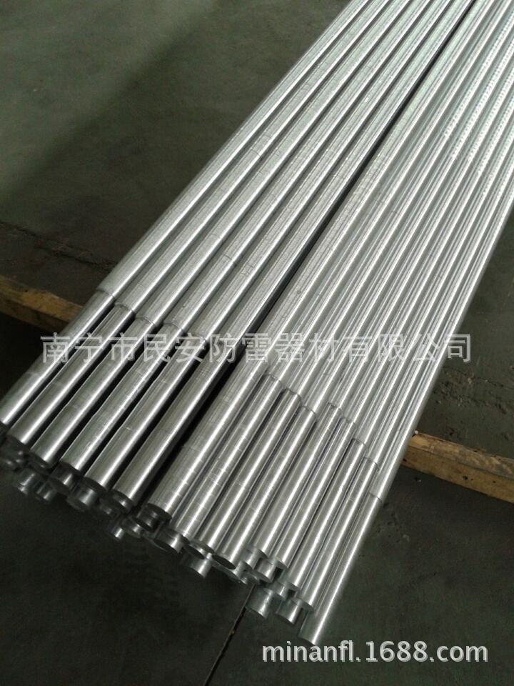 接地用锌包钢接地极 锌包钢接地棒 锌包钢圆线 规格16