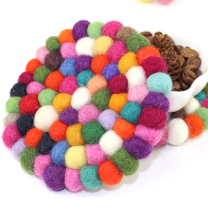 Casual Solid Color Wool Felt 1 Piece display picture 3