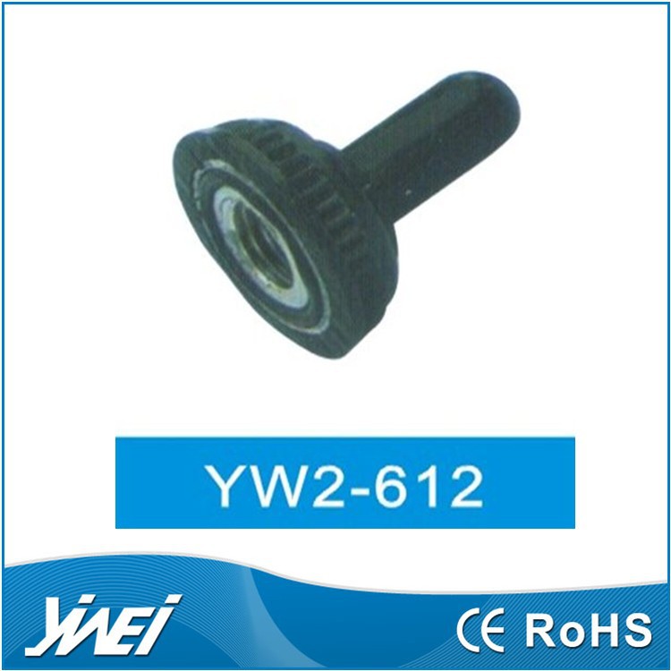 M6尺寸安装孔6mm直径塑胶钮子开关防水罩 YW2-612