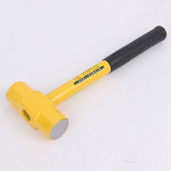 Manufacturer supplies solid octagonal hammer masonry hammer 2P3P4P steel pipe handle octagonal hammer repair tools hardware tools