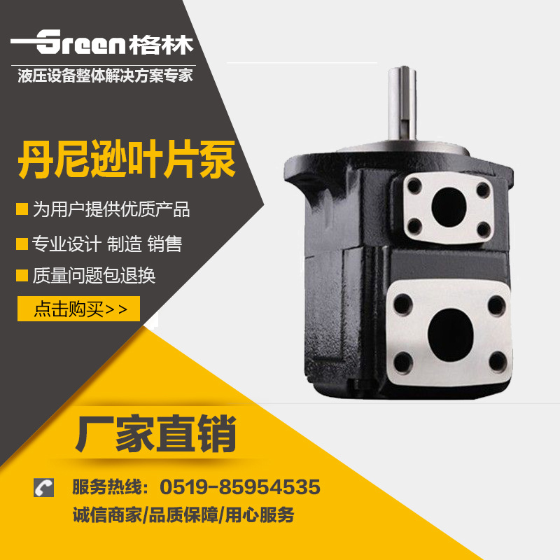 DENISON丹尼逊T6系列叶片泵 T6D-038-1R00-C1 电动铸铁液压油泵