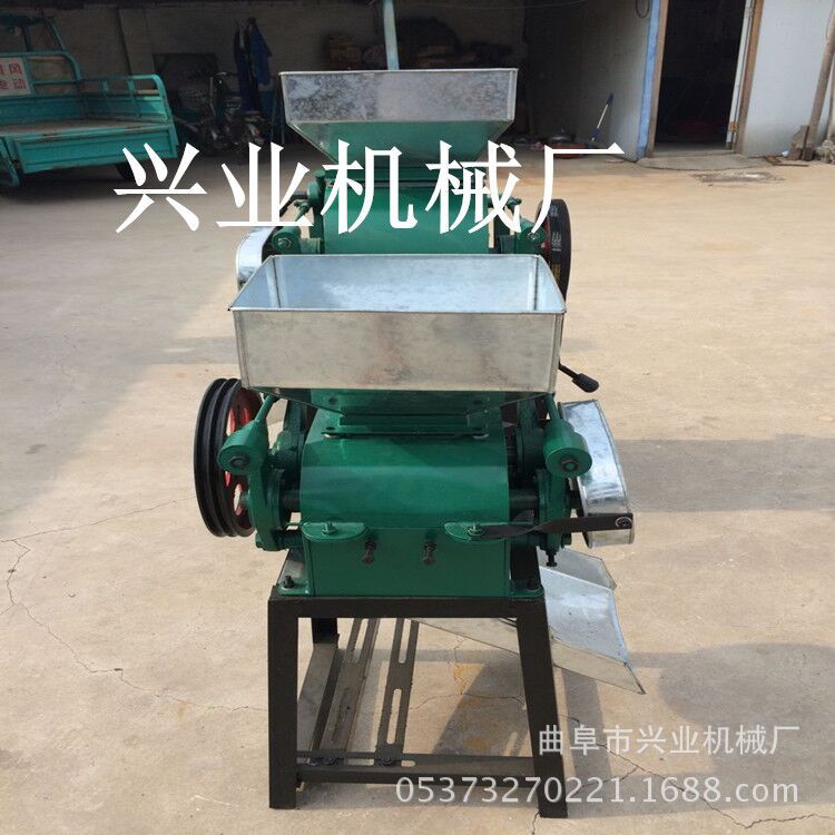 粮食挤扁机厂家 大豆挤扁机生产厂家 新款高粱破碎机