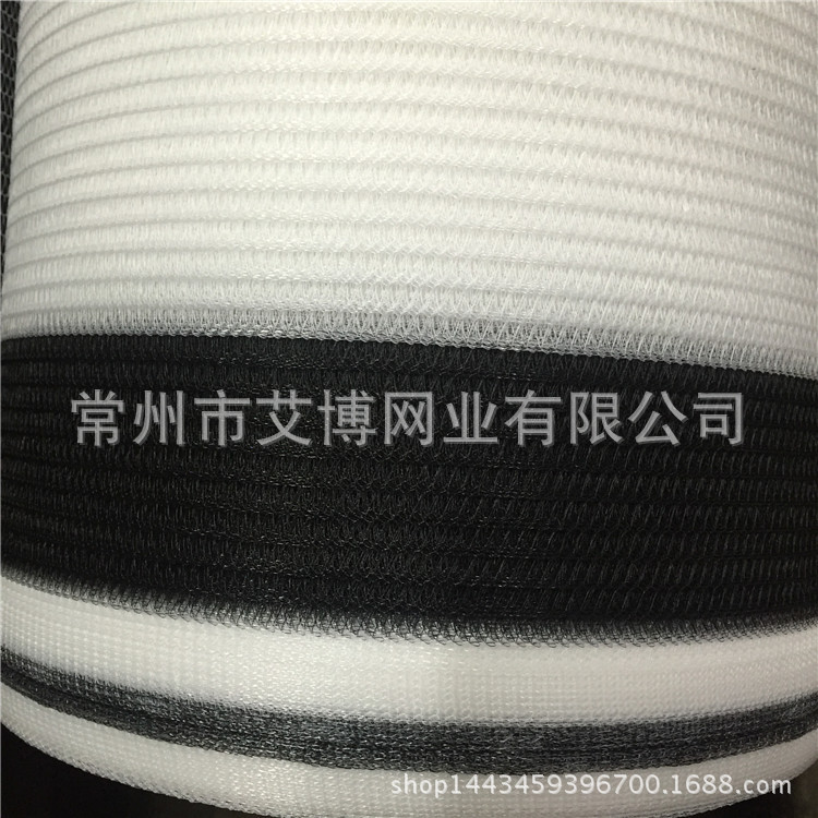 出口也门HDPE白色黑色防冰雹网