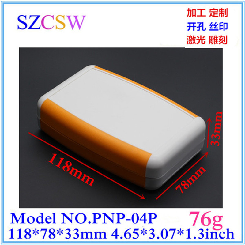 热销 手持仪器仪表外壳 便携带式手持壳 带9V电池仓、盖118x78x33