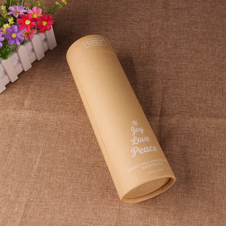 纸筒厂家定做花茶牛皮纸桶包装茶叶罐食品纸罐精油圆筒包装盒现货