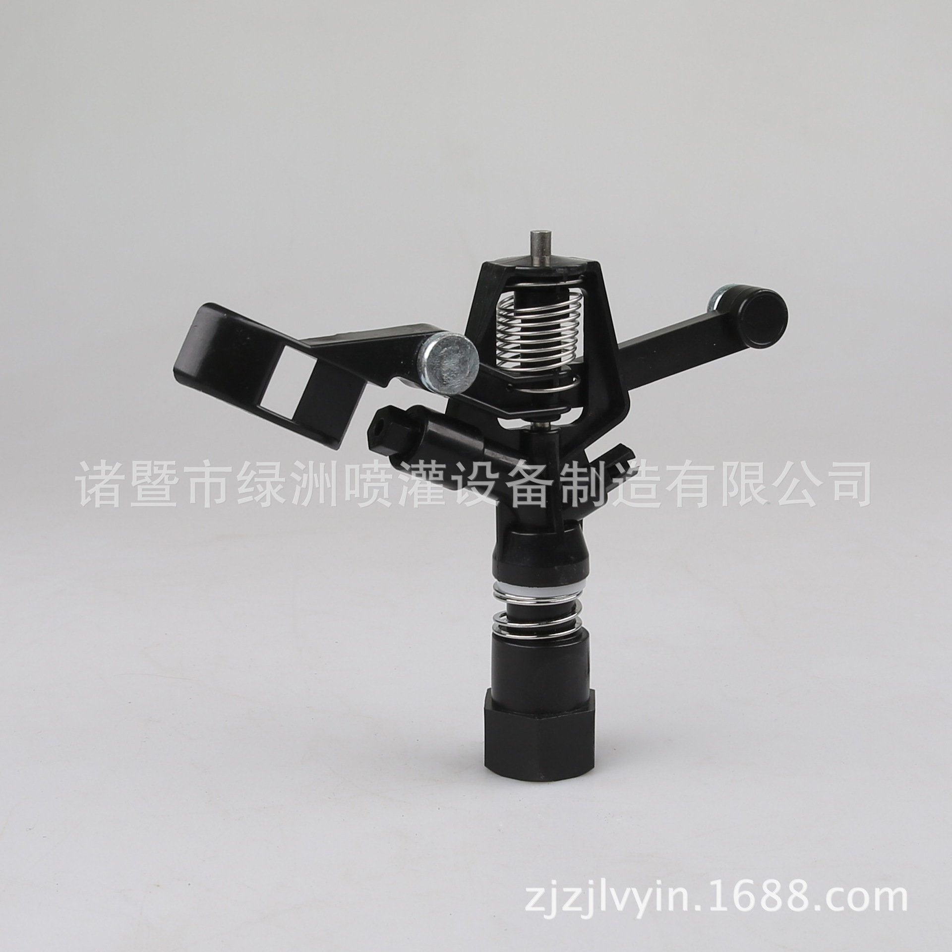 厂家直销 360度旋转塑料摇臂喷头 草坪农田果园绿化洒水灌溉喷头