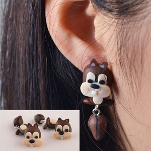 Fashionable and Cute Soft Clay Mouse Earring for Women