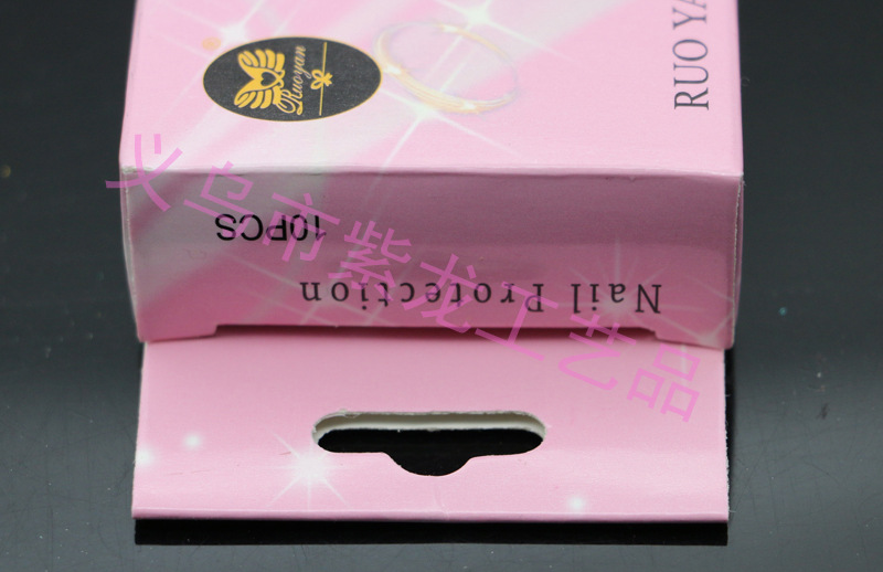 New Manicure Protective Cover, Nail Patch, Anti-Scratch Nail Protective Case, 10 Pcs/Box, Nail Removal Tool Wholesale Clip