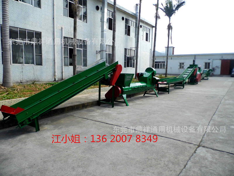 贵州pet塑料清洗整套设备 废塑料脱标机环保致富路【鼎祥牌】