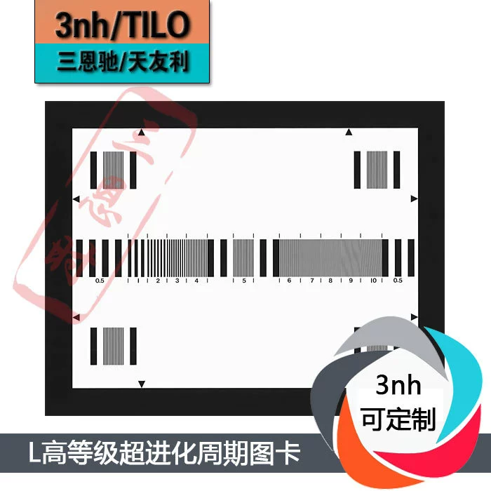 Тестовая карточка с картинками NP L Высококачественная гипер-прогрессивная периодическая карточка с картинками может быть настроена