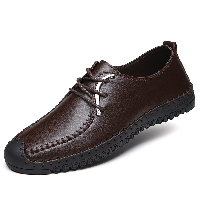 Chaussures homme en cuir véritable - Ref 3445826 Image 2