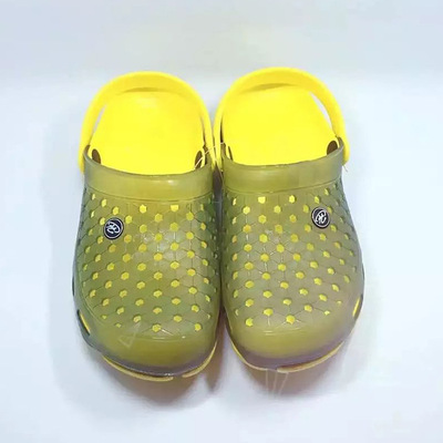 new pattern PVC Hole slippers EVA Garden shoes summer Beach shoes men and women lovers Baotou sandals  wholesale