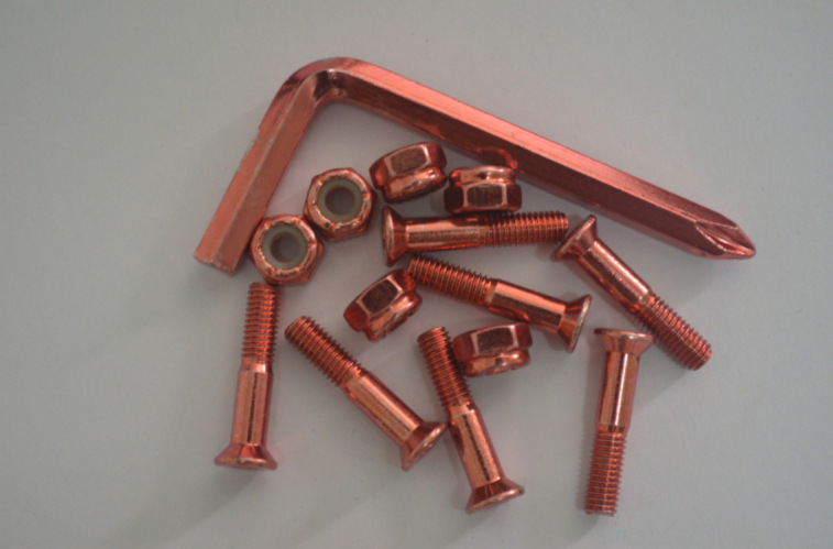 工厂专业生产五金电镀锌加工环保红锌颜色可定制量大从优质量保障