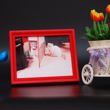 潍坊厂家定制实木相框摆台简约照片挂画组合logo刻印拿样现代简约