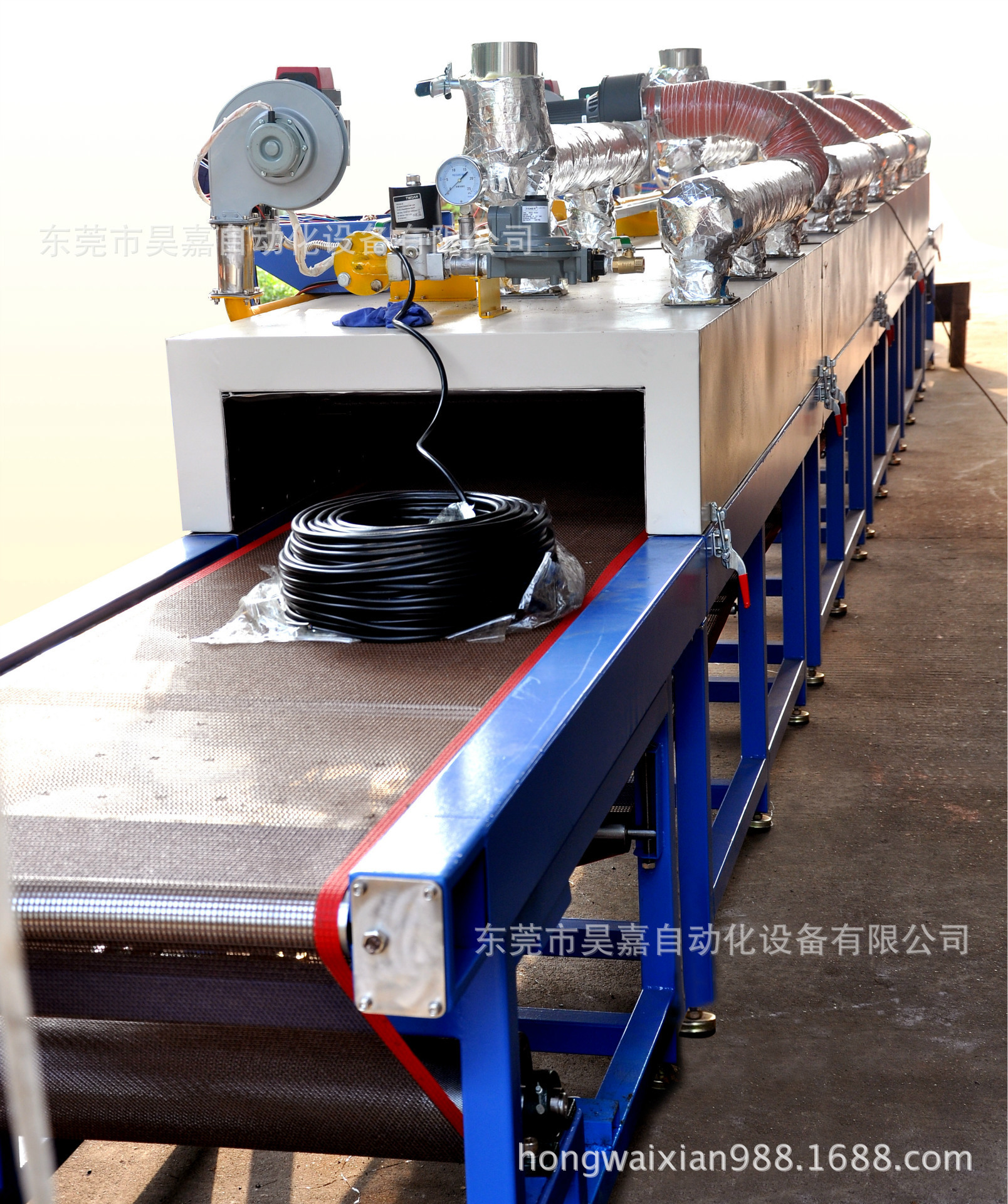 天然气红外线烘干设备 燃气烘干定型机 泡沫陶瓷机械 厂家直销