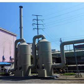 厂家直销污水处理加盖废气处理设备 PP酸雾净化塔 洗涤塔