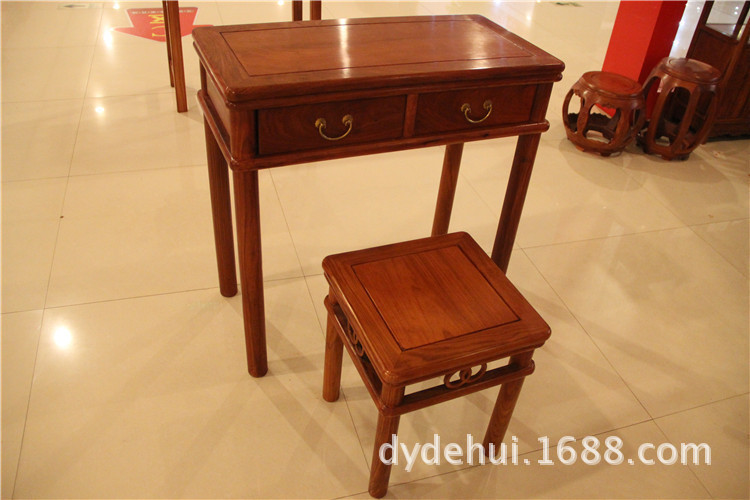 Simplicity Rosewood Small desk Africa Pear Dongyang Mahogany furniture Manufactor Direct selling