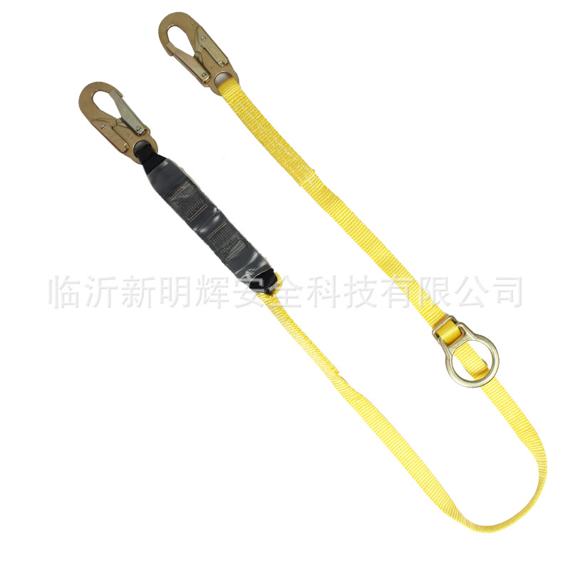 MSA/梅思安 9302002 Workman单腿反扣型吸震绳  两端19mm开口挂钩