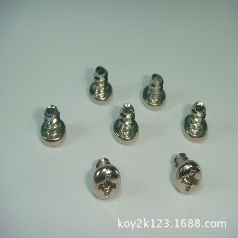 供应圆头平尾自攻螺钉PB2*4 不锈钢圆头自攻螺丝 平尾自攻钉